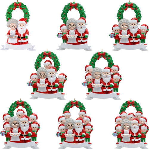 Claus Family Ornament