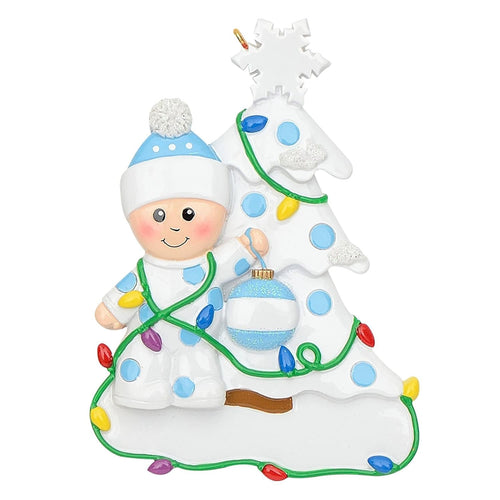 Baby’s First - Blue Tree Ornament