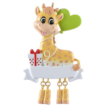 Load image into Gallery viewer, Baby Giraffe Ornament