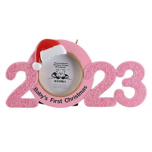 Baby’s First - Pink 2023 Ornament