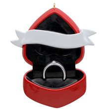 Load image into Gallery viewer, Engagement Ring Box Ornament