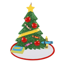Load image into Gallery viewer, School Teacher Tree Ornament