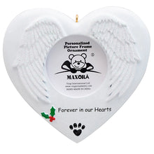Load image into Gallery viewer, Heart Memorial Pet Ornament