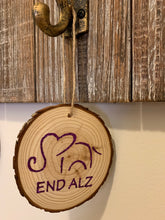 Load image into Gallery viewer, Alzheimer’s ELEPHANT Ornament