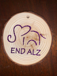 Alzheimer’s ELEPHANT Ornament