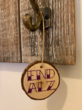 Load image into Gallery viewer, Alzheimer’s END ALZ Ornament