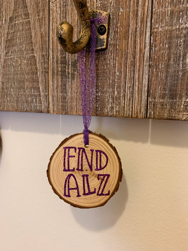 Alzheimer’s END ALZ Ornament