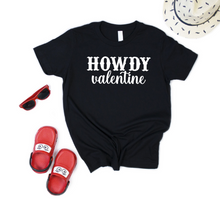 Load image into Gallery viewer, HOWDY valentine Child Short Sleeve