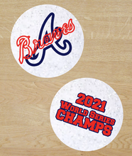Load image into Gallery viewer, BRAVES World Series Champs 2021 Shatterproof Ornament