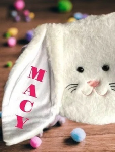 Fluffy Bunny Easter Basket