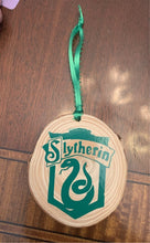 Load image into Gallery viewer, Family Name Wood Slice Ornament