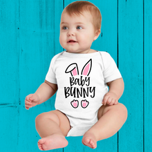 Load image into Gallery viewer, White EASTER Bodysuit Designs 21-40