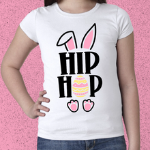 Load image into Gallery viewer, Girls White EASTER TEES Designs 21-40 (Youth)