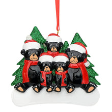 Load image into Gallery viewer, Bear Family Ornament