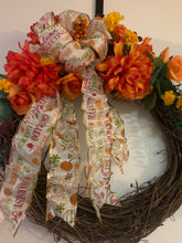 Load image into Gallery viewer, Grapevine Wreath - Autumn Greetings