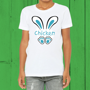 Personalized EASTER Bunny Tee (Girls Fit)