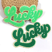 Load image into Gallery viewer, Lucky Chenille Patch - Large