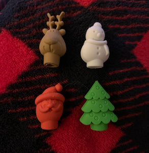 Teacher Gift Ornament - Erasers